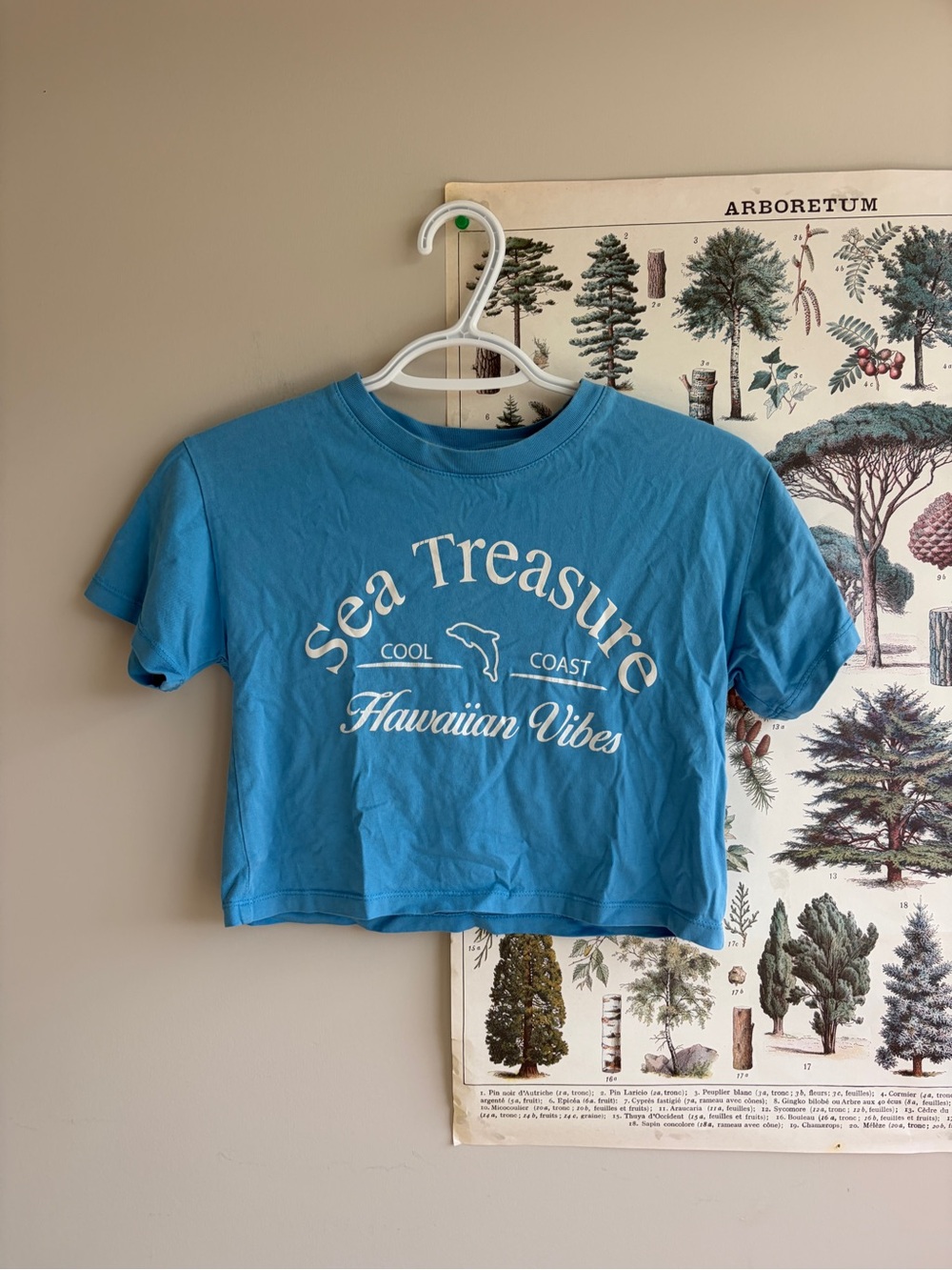 Sea Treasure Hawaiian Vibes Cropped top XS